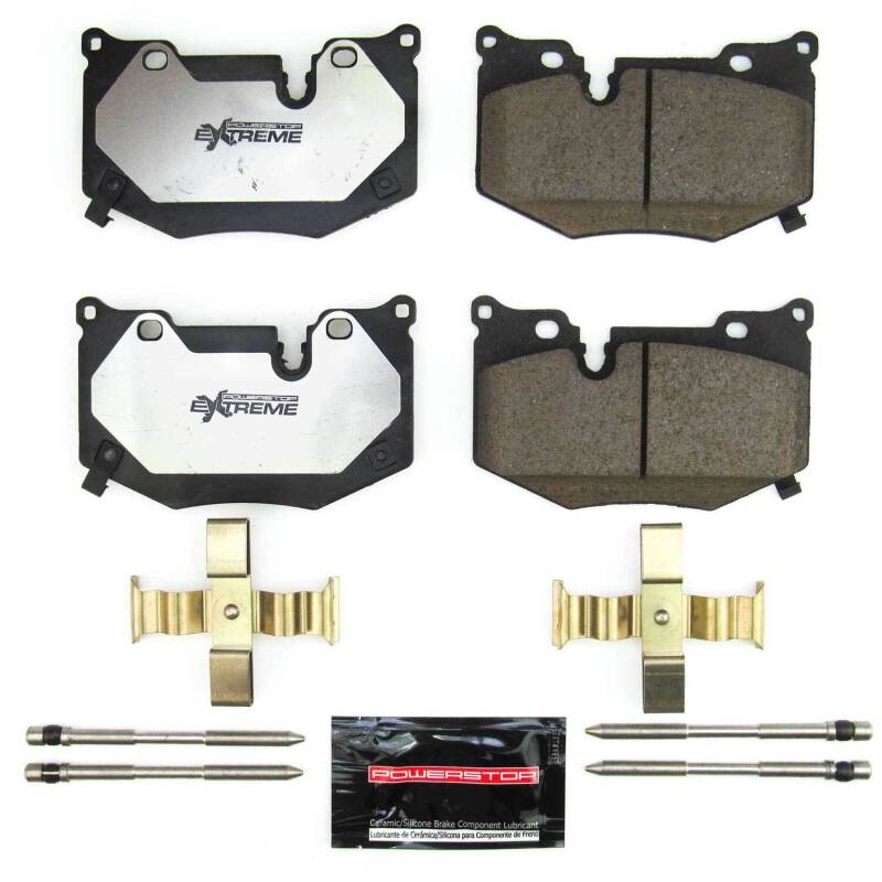 Power Stop 2020 Chevrolet Corvette C8 Z51 Rear Z26 Extreme Street Brake Pads w/Hardware PowerStop Brake Pads - Performance  AXOPROS