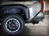 aFe 24-25 Toyota Tacoma L4-2.4L (t) Vulcan Series 2.5in to 3in Cat-Back w/ Black Tip aFe Catback  AXOPROS