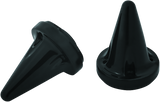 Kuryakyn Stiletto End Caps Grips Black Kuryakyn Grips  AXOPROS