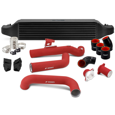 Mishimoto Mishimoto 2022+ Honda Civic 1.5T Intercooler Kit - Black Intercooler - Red Pipes Intercooler Kits aftermarket performance part
