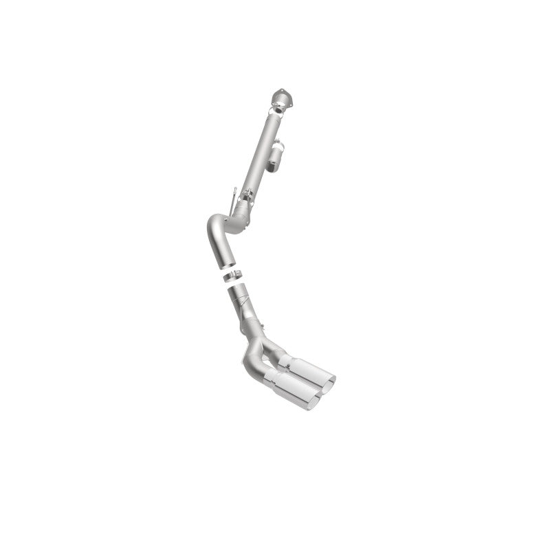 MagnaFlow 08-17 Ford F-250/F-350/F-450 4.6L/6.7 DPF-Back SS 4in Dual Single Passenger Side Rear Exit Magnaflow DPF Back  AXOPROS