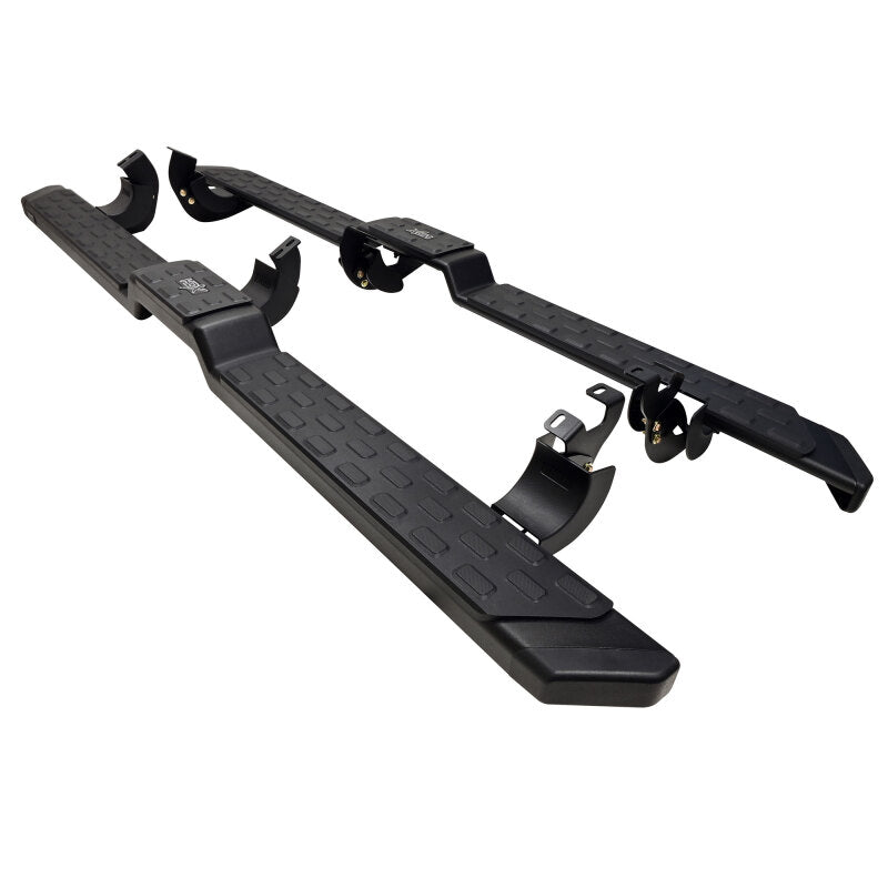 Westin 05-23 Toyota Tacoma DC HDX Running Boards - Tex. Blk Westin Running Boards  AXOPROS