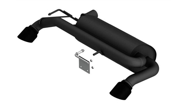 Borla 21-22 Ford Bronco 2.7L V6 4WD Touring Axle Back Exhaust w/ Black Coated Tips Borla Axle Back  AXOPROS
