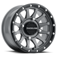 Raceline A95SG Trophy 15x7in / 4x137 BP / 10mm Offset / 110.18mm Bore - Grey & Black Lip Wheel Raceline Wheels - Cast  AXOPROS
