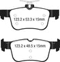 EBC 15+ Ford Edge 2.0 Turbo FWD Ultimax2 Rear Brake Pads EBC Brake Pads - OE  AXOPROS