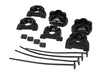 Energy Suspension 92-00 Honda Civic (Except 99-00 Si) / 93-97 Del Sol Black Motor Mount Inserts (Man Energy Suspension Bushing Kits  AXOPROS