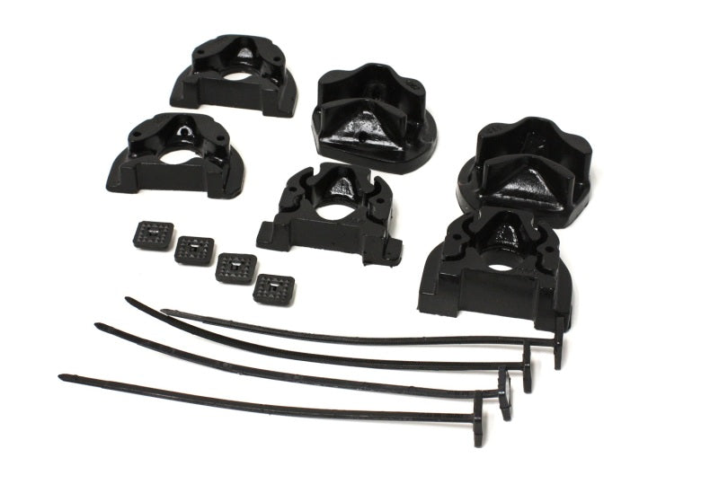Energy Suspension 92-00 Honda Civic (Except 99-00 Si) / 93-97 Del Sol Black Motor Mount Inserts (Man Energy Suspension Bushing Kits  AXOPROS