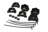 Energy Suspension 92-00 Honda Civic (Except 99-00 Si) / 93-97 Del Sol Black Motor Mount Inserts (Man Energy Suspension Bushing Kits  AXOPROS