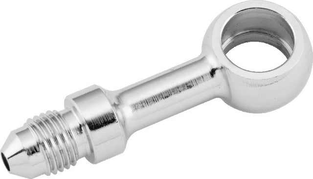 Twin Power Stainless Brake Fitting 7/16 Inch X AN3 Straight Banjo Adaptor TwinPower Fittings  AXOPROS