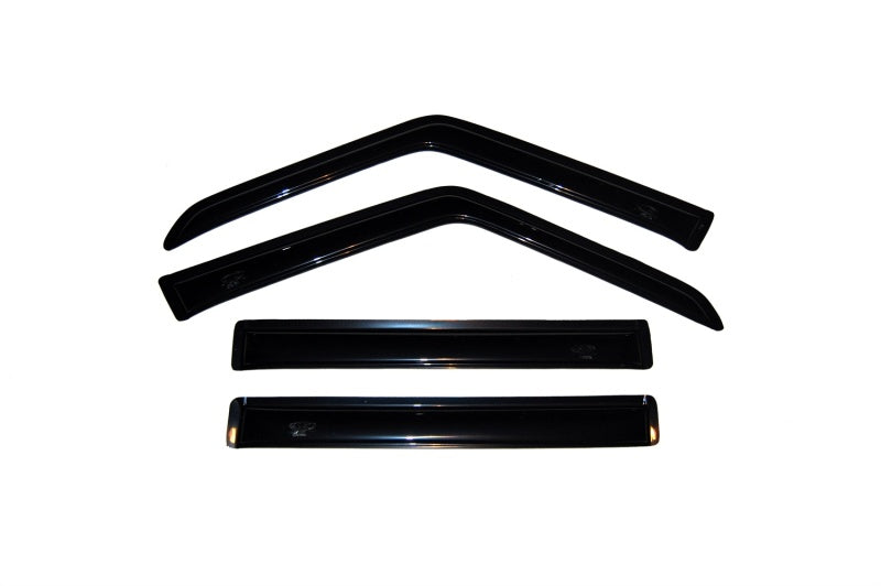 AVS 84-01 Jeep Cherokee (4 Door Excl. Limited Model) Ventvisor Window Deflectors 4pc - Smoke AVS Wind Deflectors  AXOPROS