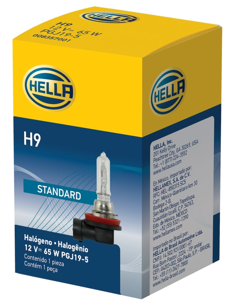Hella Bulb H9 12V 65W PGJ19-5 T4 Hella Bulbs  AXOPROS