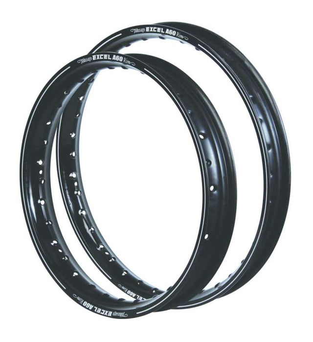 Excel A60 Rims 18x2.15 36H - Black Excel Rims  AXOPROS