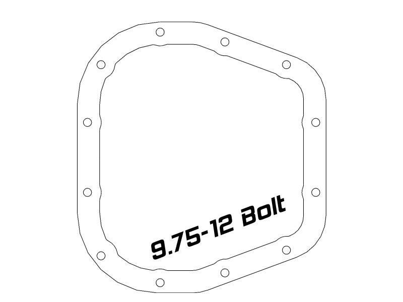 aFe 97-23 Ford F-150 Pro Series Rear Differential Cover Black w/ Machined Fins aFe Diff Covers  AXOPROS