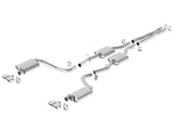 Borla 15-16 Dodge Challenger R/T 5.7L Dual Rectangle Angle Cut Dual Split Rear Exit S-Type Exhaust Borla Catback  AXOPROS