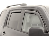 AVS 09-15 Honda Pilot Ventvisor In-Channel Front & Rear Window Deflectors 4pc - Smoke AVS Wind Deflectors  AXOPROS