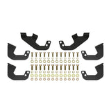 Westin 05-22 Toyota Tacoma Double Cab Outlaw Drop Nerf Step Bars - Black Westin Nerf Bars  AXOPROS