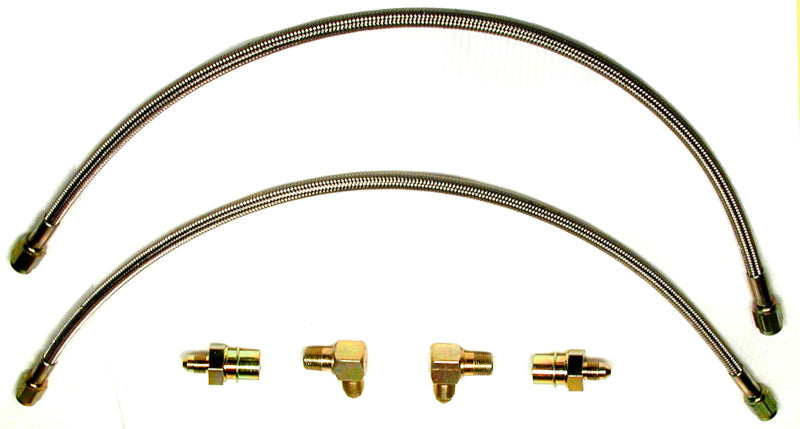 Wilwood Flexline Kit 90-99 Civic w/ Forged Dynalite Front Caliper Wilwood Brake Line Kits  AXOPROS