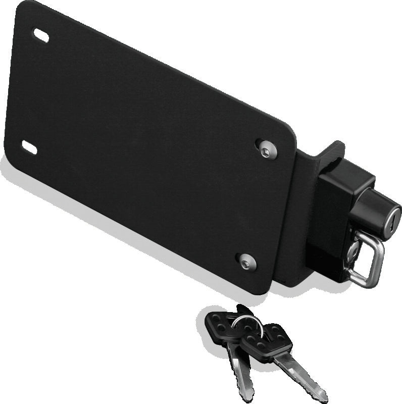 Kuryakyn License Plate Helmet Lock With Mount Black Kuryakyn Air Filters - Direct Fit  AXOPROS