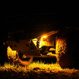 KC HiLiTES Cyclone V2 LED - Rock Light - 6-Light System - Amber - 5W Flood Beam KC HiLiTES Light Bars & Cubes  AXOPROS
