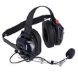 Rugged Radios H42 Behind the Head (BTH) Headset for 2-Way Radios Carbon Fiber Rugged Radios Radio Communications  AXOPROS