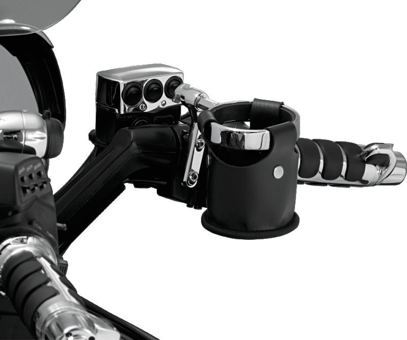 Kuryakyn Beverage Carrier Perch Mount Chrome Kuryakyn Cup Holders  AXOPROS
