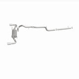 MagnaFlow 10-12 Mazda 3 L4 2.5L Hatchback Split Rear Exit Stainless Cat Back Performance Exhaust Magnaflow Catback  AXOPROS