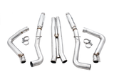 AWE Tuning 2015+ Dodge Challenger 6.4L/6.2L Supercharged Track Edition Exhaust - Use Stock Tips AWE Tuning Catback  AXOPROS