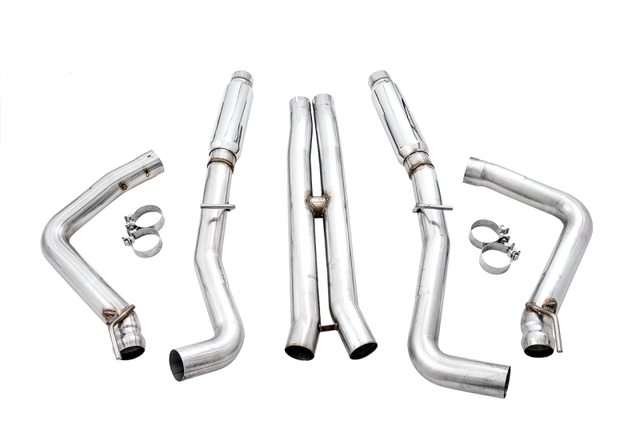AWE Tuning 2015+ Dodge Challenger 6.4L/6.2L Supercharged Track Edition Exhaust - Use Stock Tips AWE Tuning Catback  AXOPROS