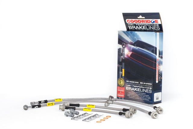 Goodridge 15-18 Honda Fit SS Brake Line Kit Goodridge Brake Line Kits  AXOPROS