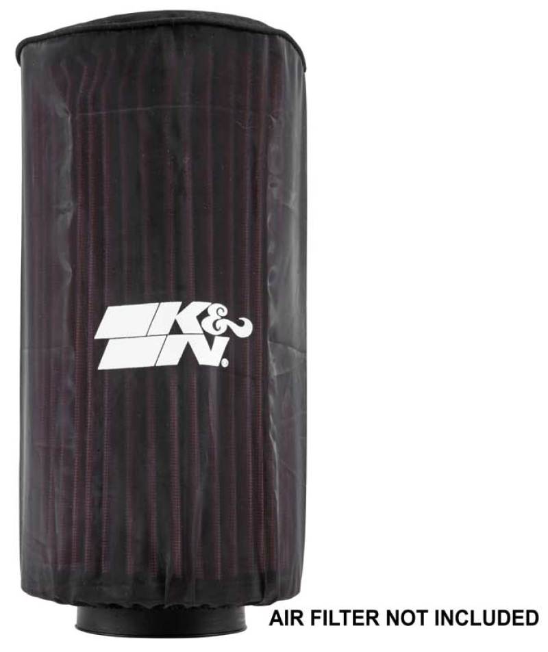 K&N Polaris Black Round Drycharger Air Filter Wrap 11.25inx3inx3in K&N Engineering Pre-Filters  AXOPROS