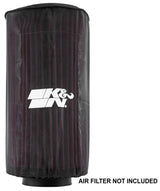 K&N Polaris Black Round Drycharger Air Filter Wrap 11.25inx3inx3in K&N Engineering Pre-Filters  AXOPROS