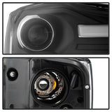 Spyder 04-15 Nissan Titan / 04-07 Nissan Armada V2 Projector Headlights - Black PRO-YD-NTI04-DRL-BK SPYDER Headlights  AXOPROS