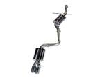 AWE Tuning Audi B8 A4 Touring Edition Exhaust - Single Side Polished Silver Tips AWE Tuning Catback  AXOPROS