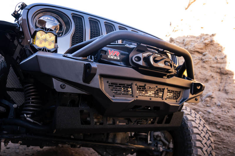DV8 Offroad 18-23 Wrangler JL/Gladiator JT Spec Series Front Bumper DV8 Offroad Bumpers - Steel  AXOPROS