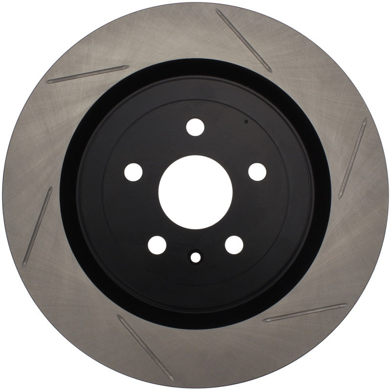 StopTech Power Slot 10 Camaro SS 8cyl Rear Left Slotted Rotor Stoptech Brake Rotors - Slotted  AXOPROS