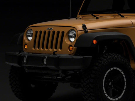 Raxiom Raxiom 07-18 Jeep Wrangler JK Axial Series LED Turn Signals- Smoked Sidemarkers & Indicators aftermarket performance part