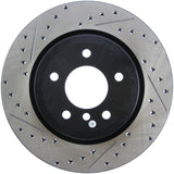 StopTech 06 BMW 330 / 07-09 BMW 335 Slotted & Drilled Right Rear Rotor Stoptech Brake Rotors - Slot & Drilled  AXOPROS