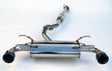 Invidia Subaru BRZ / Scion FRS Q300 w/ Rolled Titanium Tips Cat- Back Exhaust (Blue Edge) Invidia Catback  AXOPROS