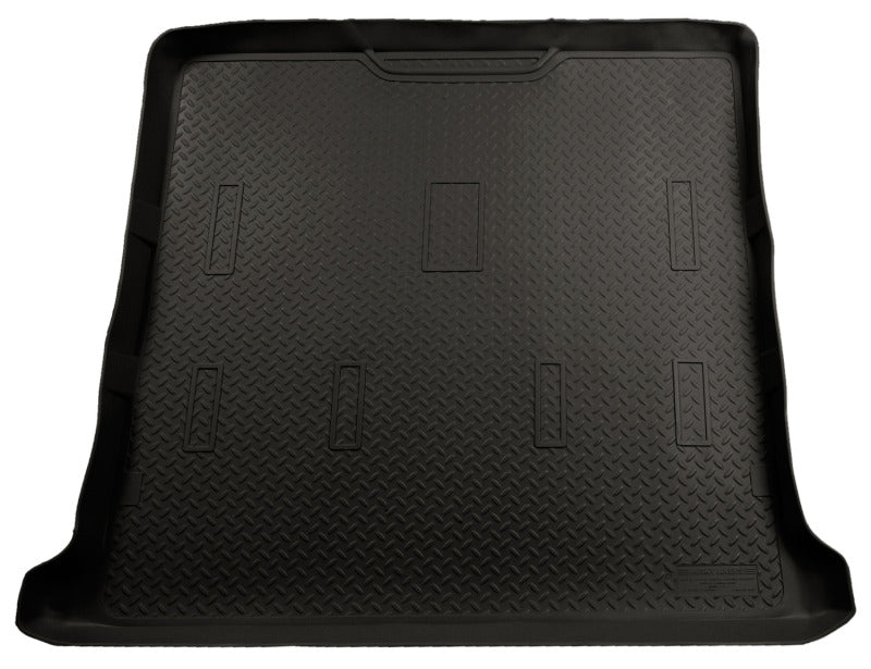Husky Liners 02-06 GM Escalade/Tahoe/Yukon/Denali Classic Style Black Rear Cargo Liner Husky Liners Floor Mats - Rubber  AXOPROS