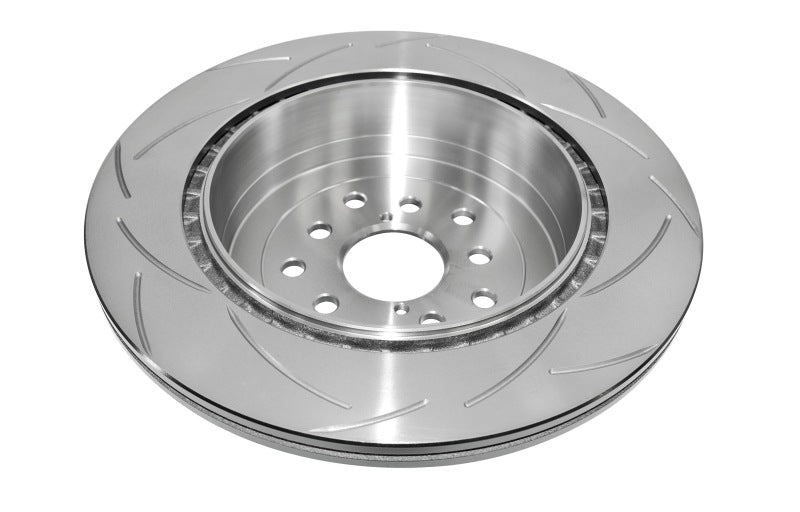 DBA 02-09 Subaru WRX / 02-07 STi 10 Stud Hole Rear Slotted Street Series Rotor DBA Brake Rotors - Slotted  AXOPROS