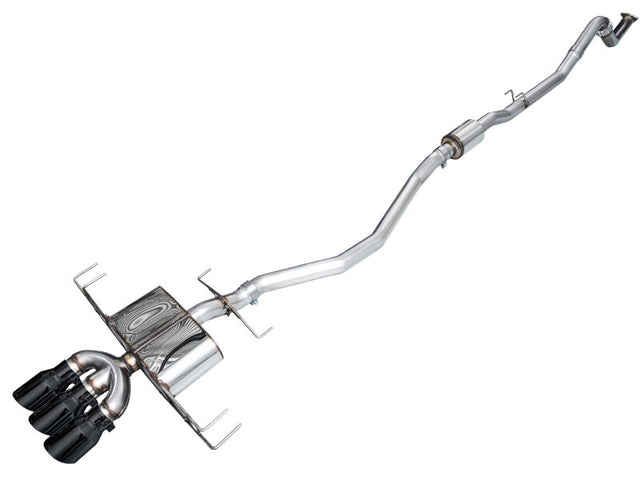 AWE Tuning 2024 Acura Integra Type S DE5 FWD Touring Edition Exhaust w/ Triple Diamond Black Tips AWE Tuning Catback  AXOPROS