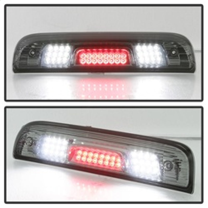 xTune 14-16 Chevrolet Silverado 1500 LED 3rd Brake Light - Smoke (BKL-CSIL14-LED-SM) SPYDER Brake Lights  AXOPROS