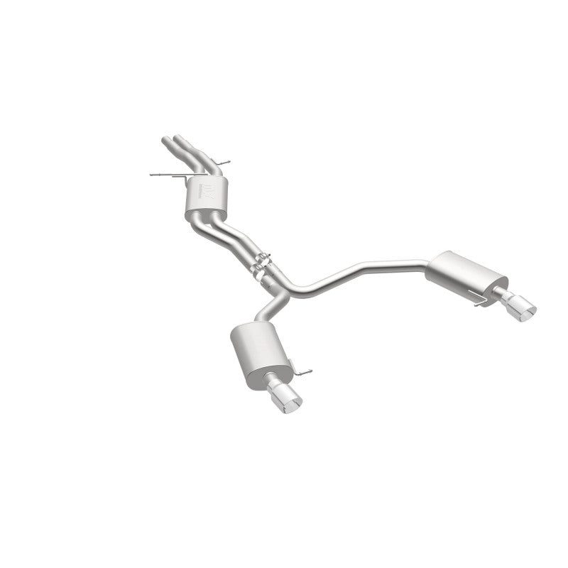 MagnaFlow Sys C/B 12-15 Audi A6 / A7 3.0L V6 SS 2.5in Dual Split Rear Ext 4in Tips Magnaflow Catback  AXOPROS
