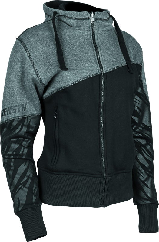 Speed and Strength Cat Outa Hell Hoody Grey/Black Womens - 2XL Speed and Strength Sweatshirts  AXOPROS
