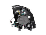 ANZO 2003-2005 Nissan 350Z Crystal Headlights Black ANZO Headlights  AXOPROS