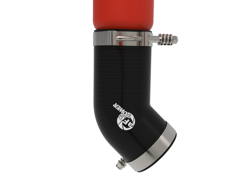 aFe aFe BladeRunner 3in & 3-1/2in AL Hot and Cold Charge Pipe Kit Red RAM Diesel Trucks 25-26 L6-6.7L Intercoolers aftermarket performance part