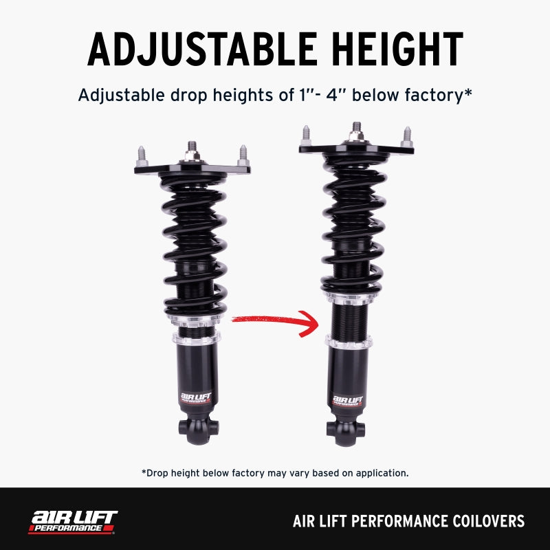 Air Lift Performance 15-20 Acura TLX / 13-17 Honda Accord Coilover Kit Air Lift Coilovers  AXOPROS