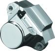 Bikers Choice 84-99 Big Twin Chrome Rear Caliper Assembly W/Pads Replaces H-D 44050-87 Bikers Choice Brake Calipers - Perf  AXOPROS