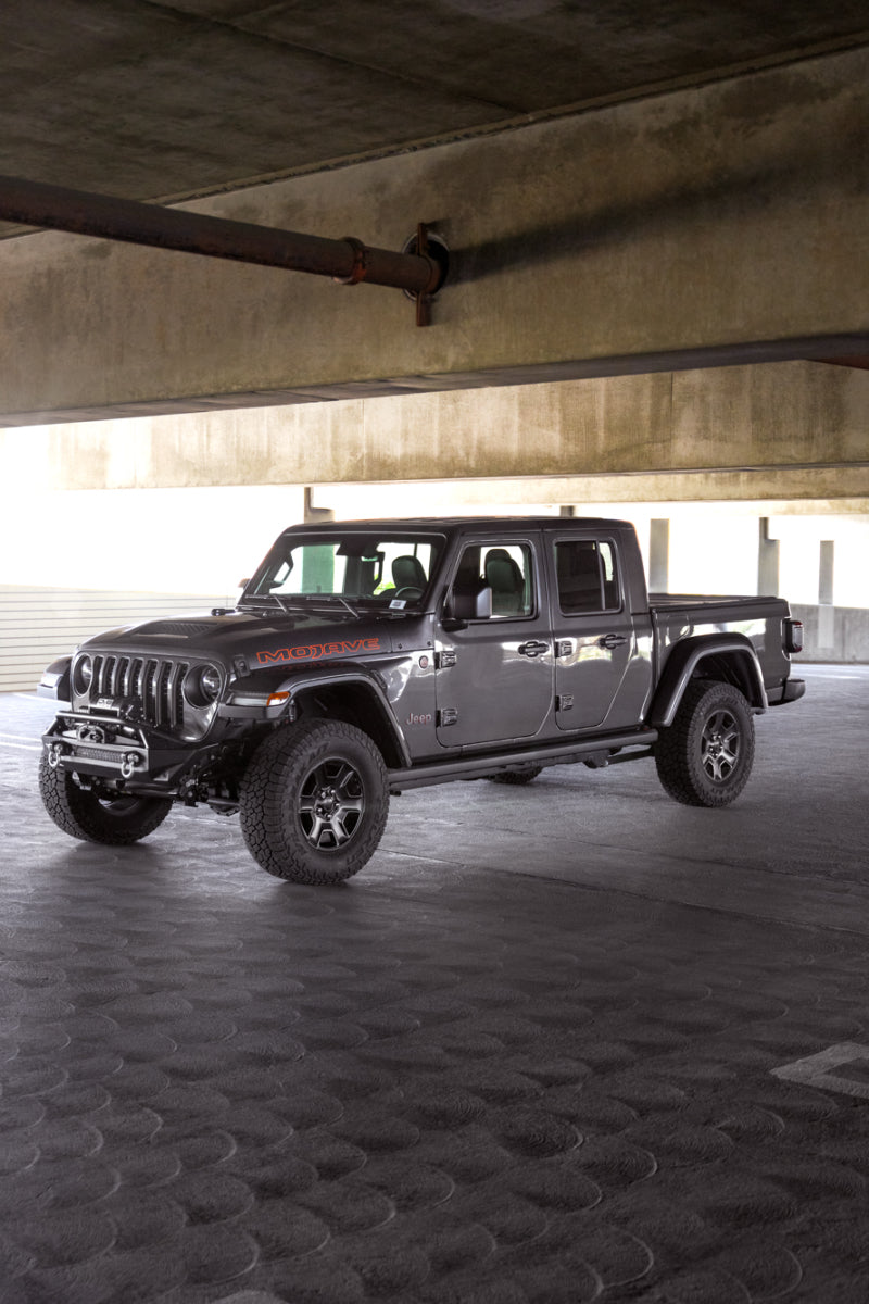 DV8 Offroad 07-23 Jeep Wrangler JK/JL & Gladiator JT FS-1 Series Stubby Front Bumper DV8 Offroad Bumpers - Steel  AXOPROS