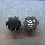 Wehrli 2001+ GM Duramax LB7/LLY/LBZ/LMM/LML/L5P Billet Oil Fill Cap - Black Anodized Wehrli Oil Fill Tubes  AXOPROS